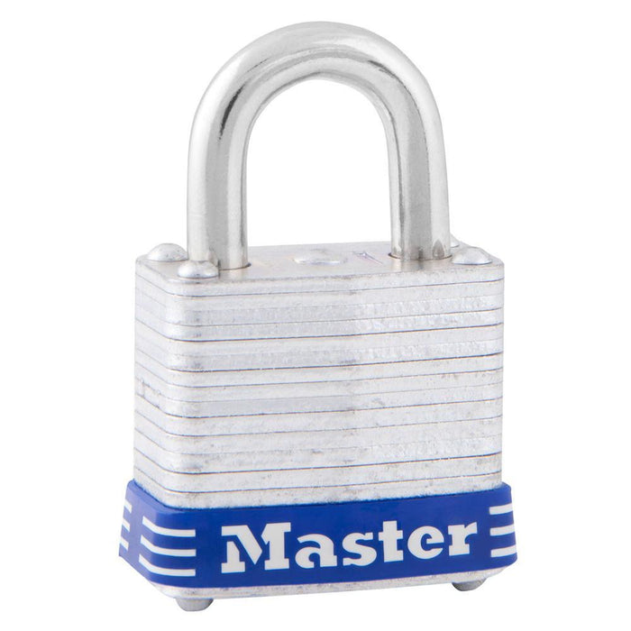 Master Lock 7D Laminated Steel Padlock 1-1/8in (29mm) Wide-Keyed-Master Lock-7D-LockPeople.com