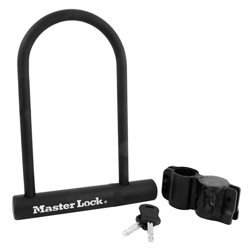 Master Lock 8170D (15cm) Hardened Steel U-Lock with (20cm) Shackle Clearance 6-1/8in 8in Wide-Keyed-Master Lock-8170D-LockPeople.com
