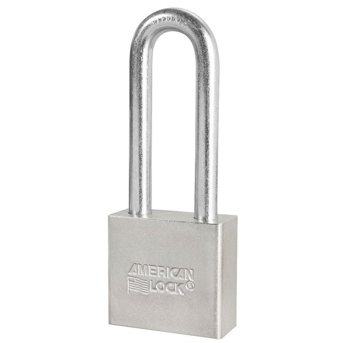 American Lock A52 2in (51mm) Solid Steel Padlock with 3in (76mm) Shackle-Keyed-American Lock-A52-LockPeople.com