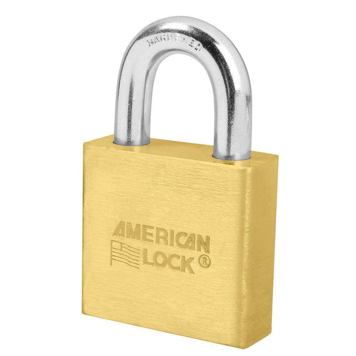 American Lock A6570 Solid Brass 6-Padlock 2in (51mm) Wide-Keyed-American Lock-A6570KA-LockPeople.com