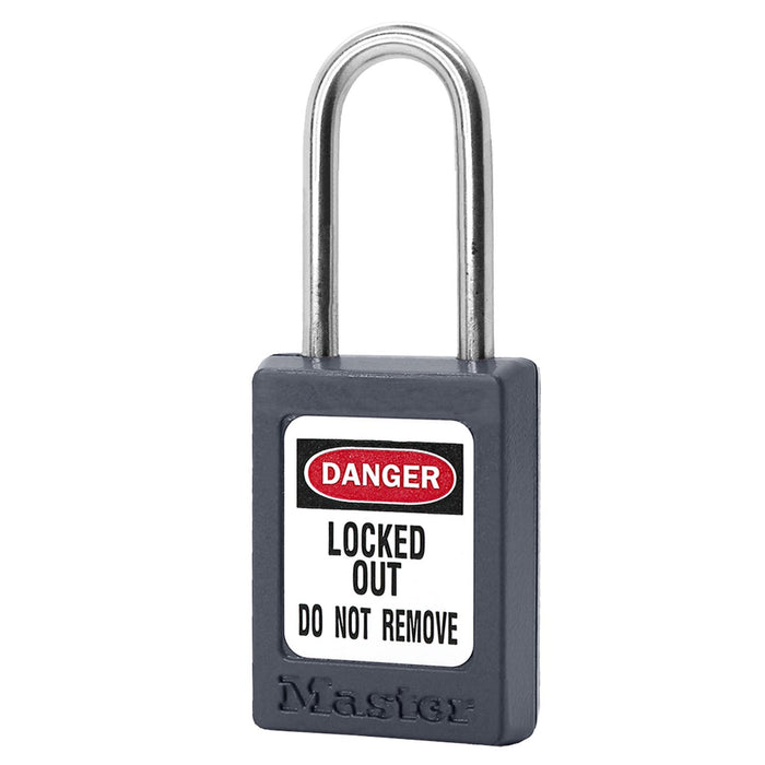 Master Lock S31 Global Zenex™ Thermoplastic Safety Padlock 1-3/8in (35mm) Wide, Key Retaining