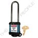 Master Lock 410COV Padlock with Plastic Cover 1-1/2in (38mm) wide-Master Lock-Keyed Different-3in-410LTTEALCOV-LockPeople.com